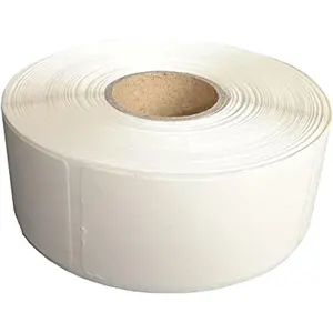 White 1 x 2 Inch Dissovabe abes for  Rotation Prep ro of 500 (1 Ros)