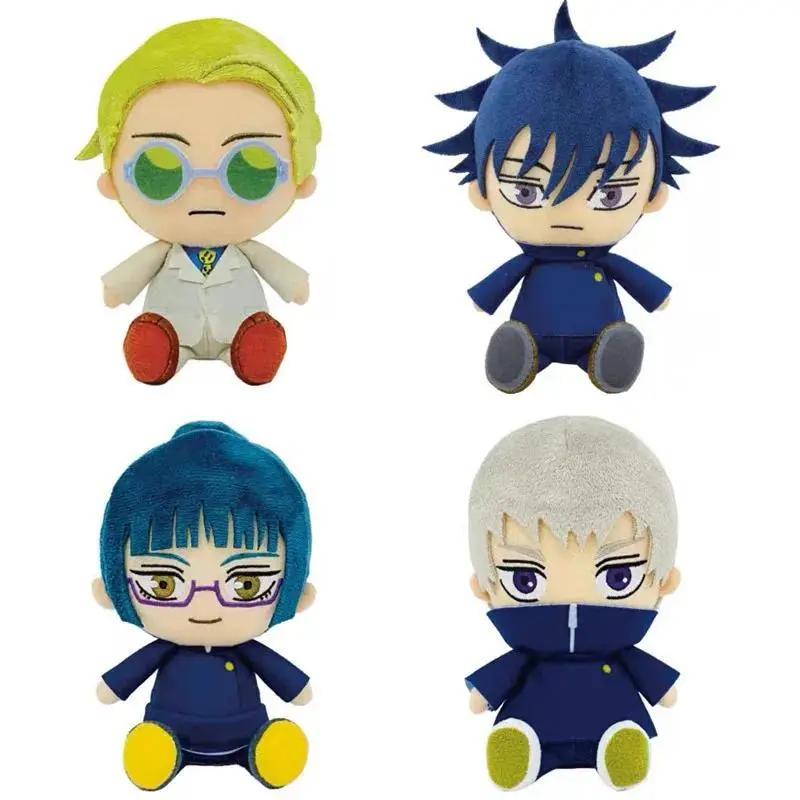 New Anime Kento Nanami Megumi Fushiguro Toge Inumaki Maki Zenin Plush For Girls Boys 18CM Kids Stuffed Toys Children Gifts