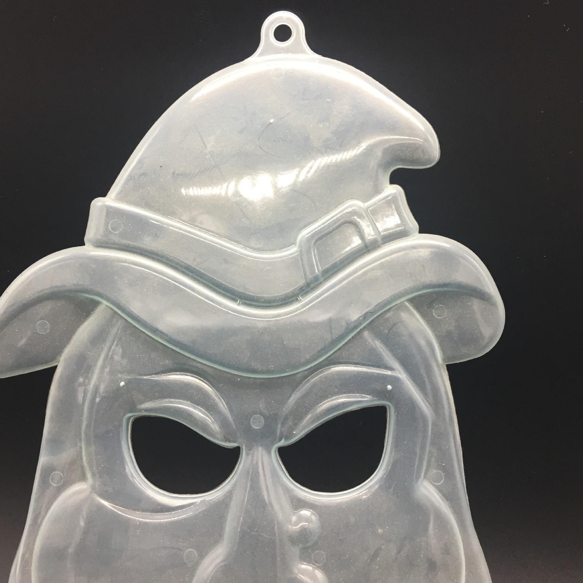 Halloween Glow-in-the-Dark Ghost Head Large Pendant