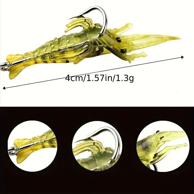 30pcs Realistic Shrimp Soft Lure for Freshwater & Saltwater Fishing