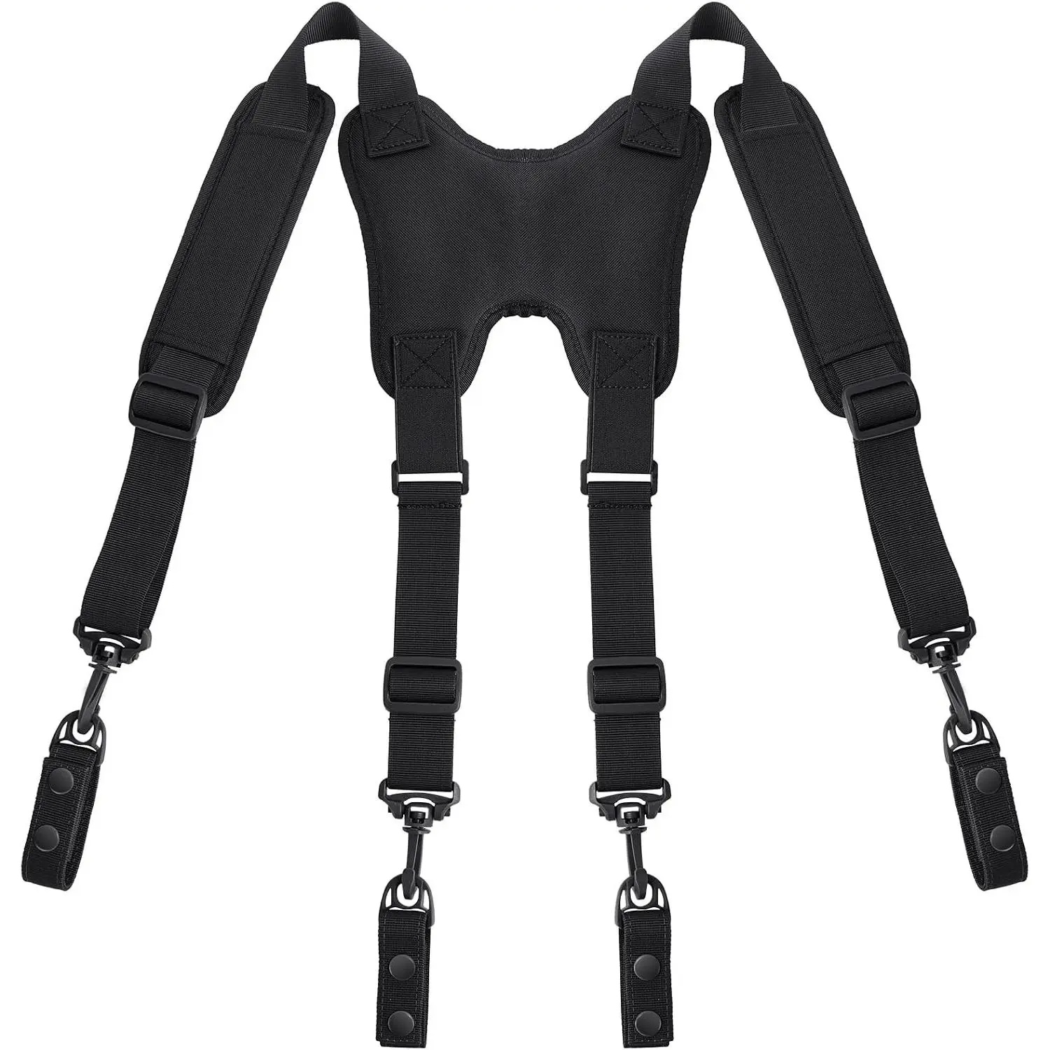 Tactical Suspenders for Duty Belt, 1.5 Inch Police Suspenders for Law EnforcementGift