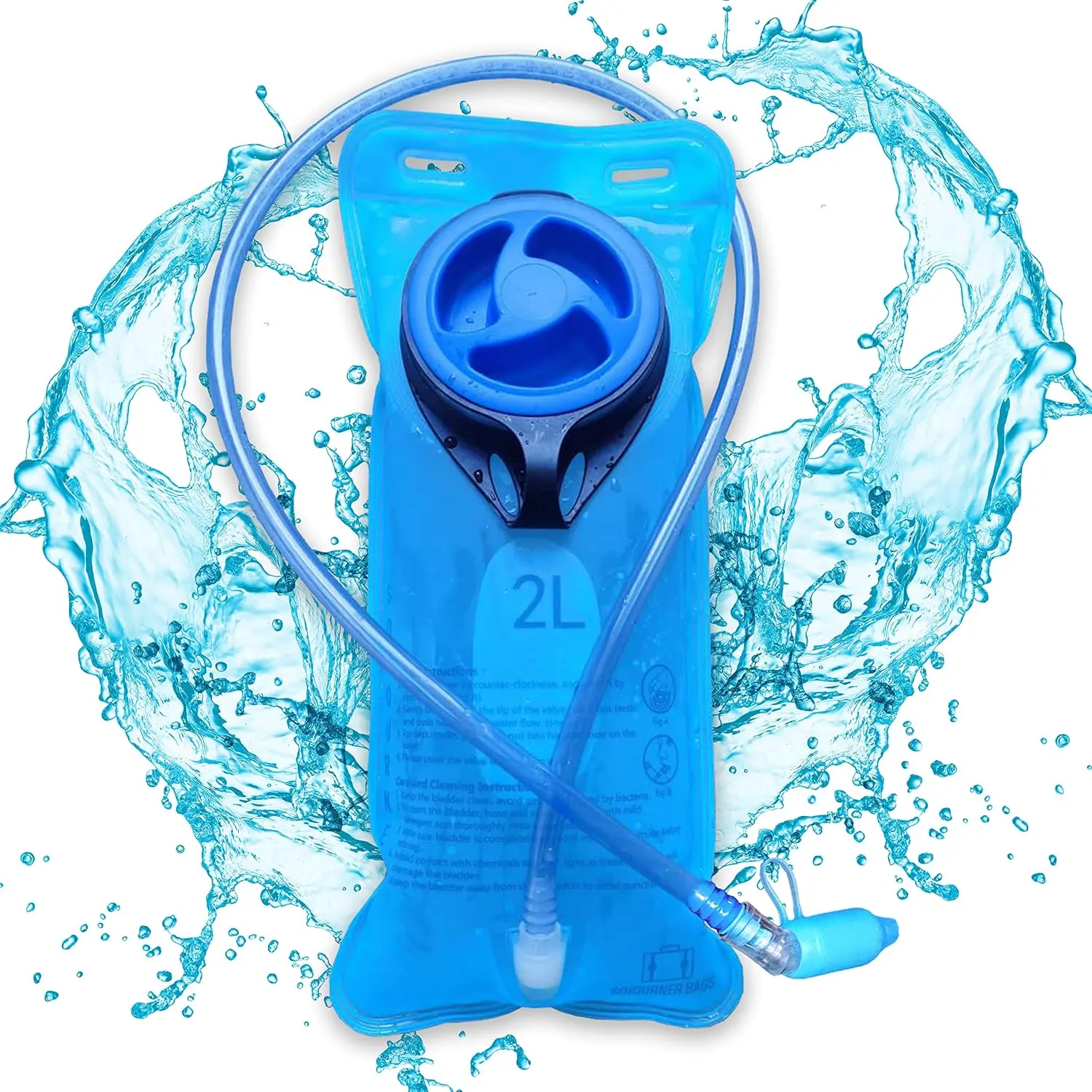 Hydration Pack, Hydration Backpack - Water Backpack with 2l Hydration Bladder, Festival Essential -  Hydration Pack Hydropack Hydro for Hiking, Running, Biking, Festival Gear