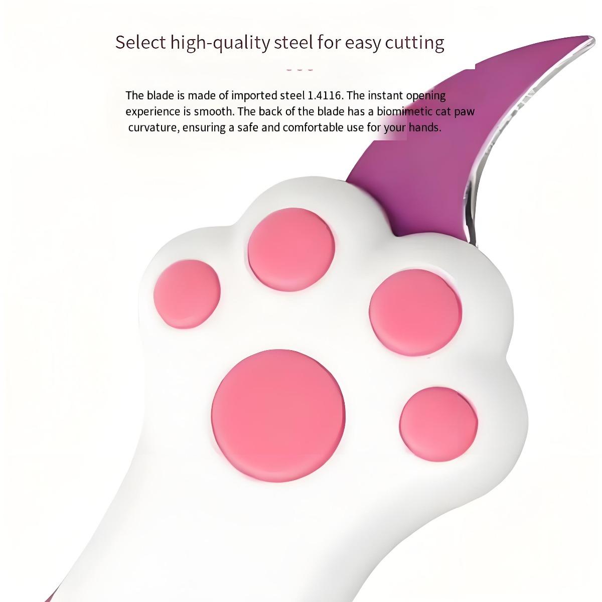 Cat Paw Box Cutter Retractable Utility Knife Cute Aesthetic Office School Supplies Gifts for Women Girls Pink Portable Safety Blade Craft Tool