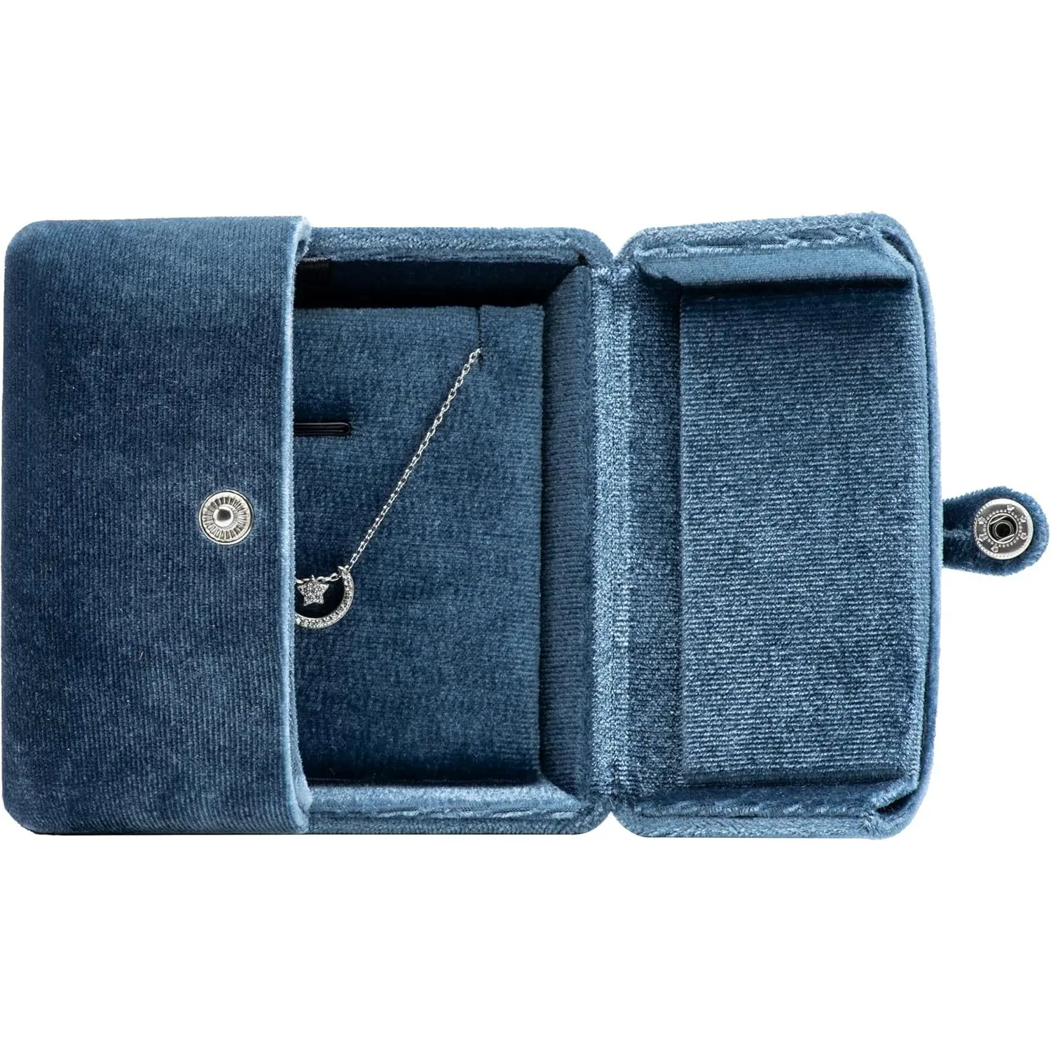 Necklace Pendant  Box  Display Storage Case ( Blue)