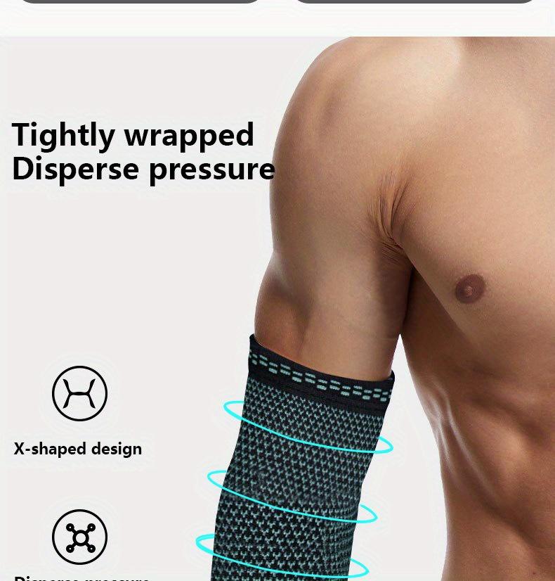 Elbow Support Sleeves Compression Guards for Basketball Cycling Volleyball & Workout Breathable Durable Brace for Athletes and Fitness Enthusiasts