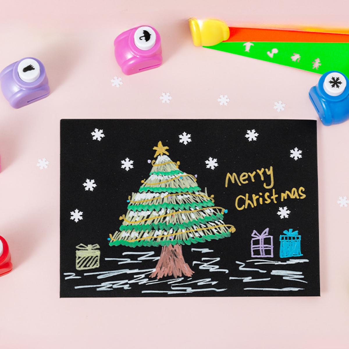 4 models, each with 10 small embossing tools, simple embossing tool, multiple patterns, ABS case, DIY embossing greeting cards, notes, hand copied newspapers, photo albums, decorative paintings other gift embossing tools