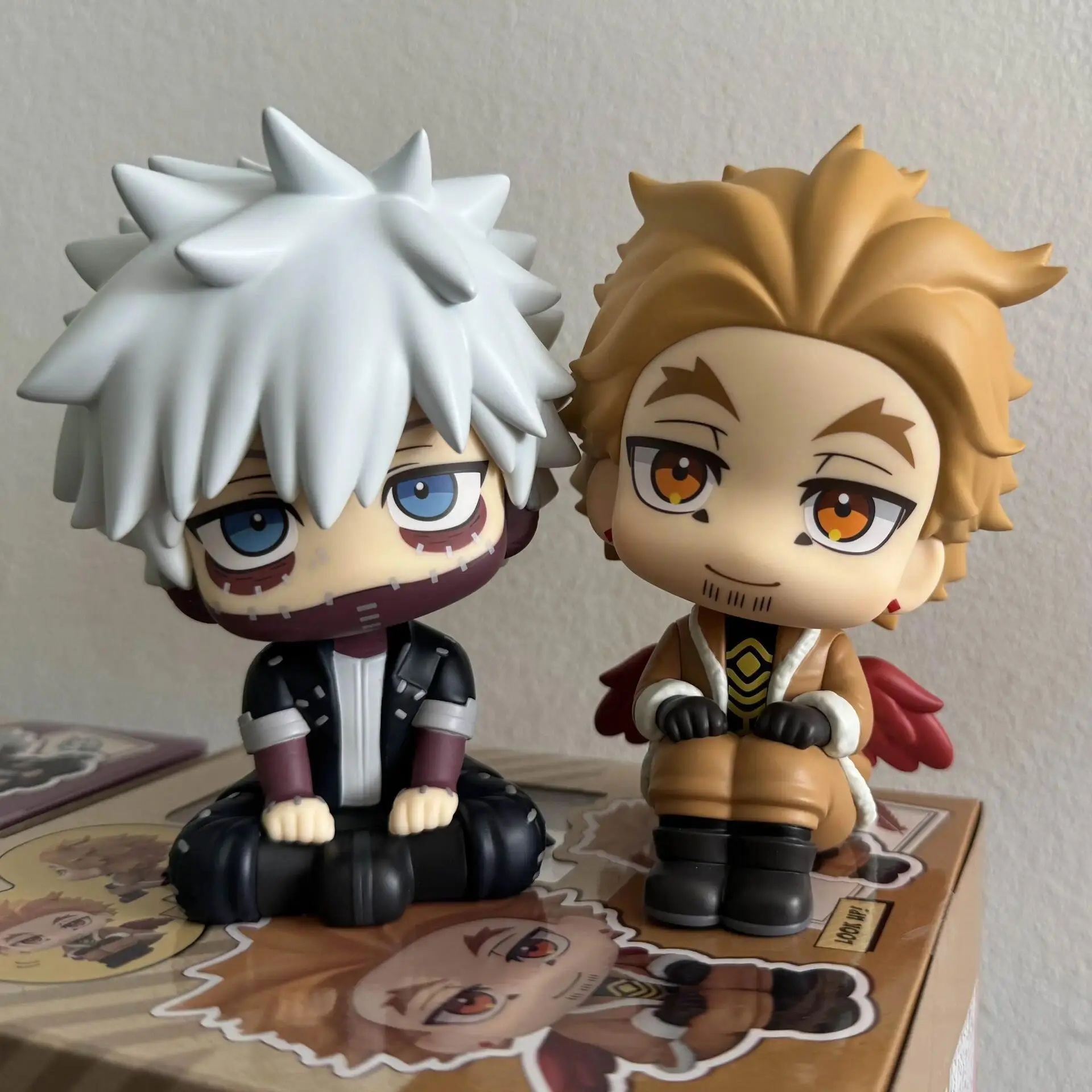 New 10cm Boku no Hero Academia Anime Figure Tomura Shigaraki Dabi Action Figure Look up Figurine PVC Collection Model Doll Toy