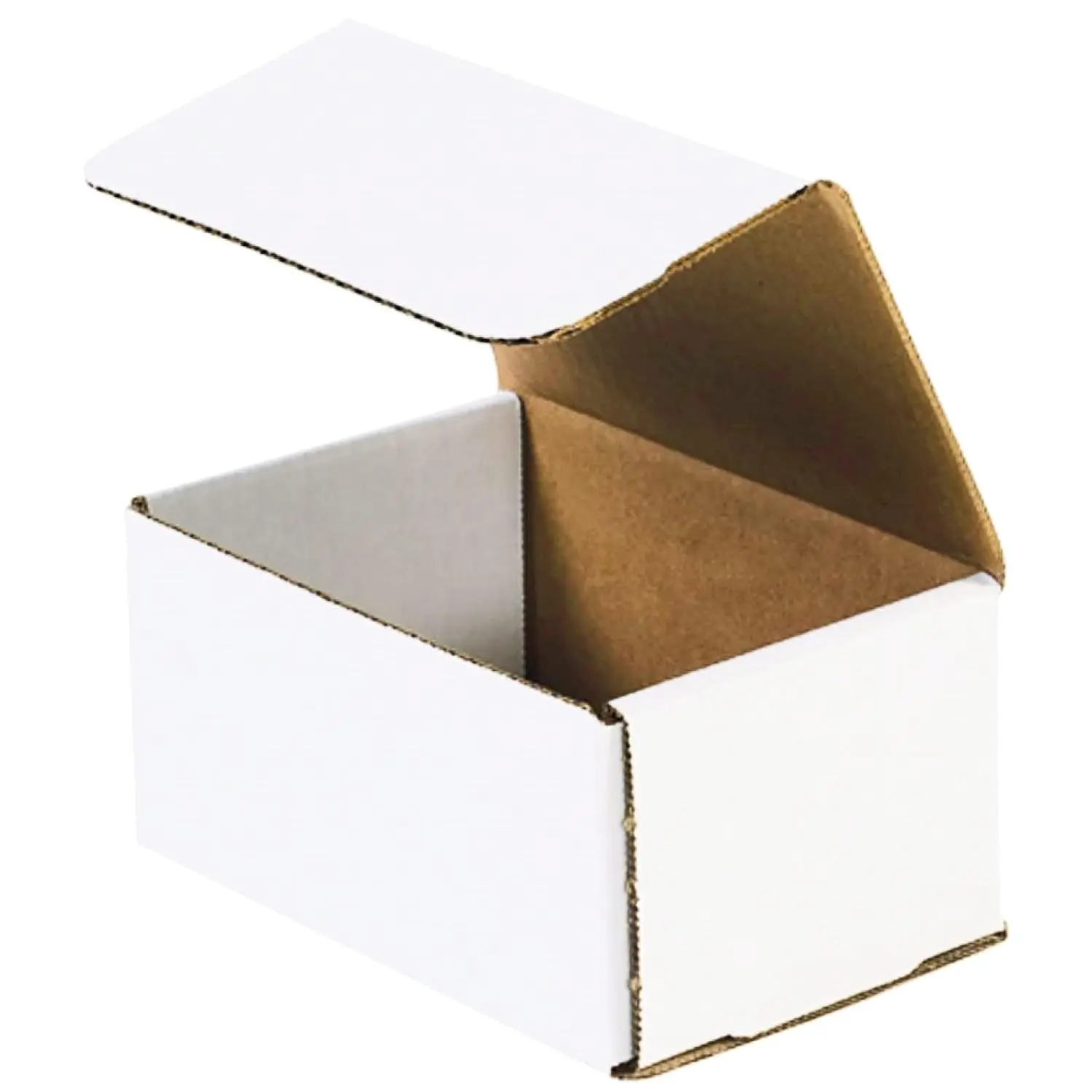 Small Corrugated Cardboard Shipping Boxes 6"L x 4"W x 3"H, 50-Pack – Ideal for Moving, Mailing, Packing, Packaging & Storage