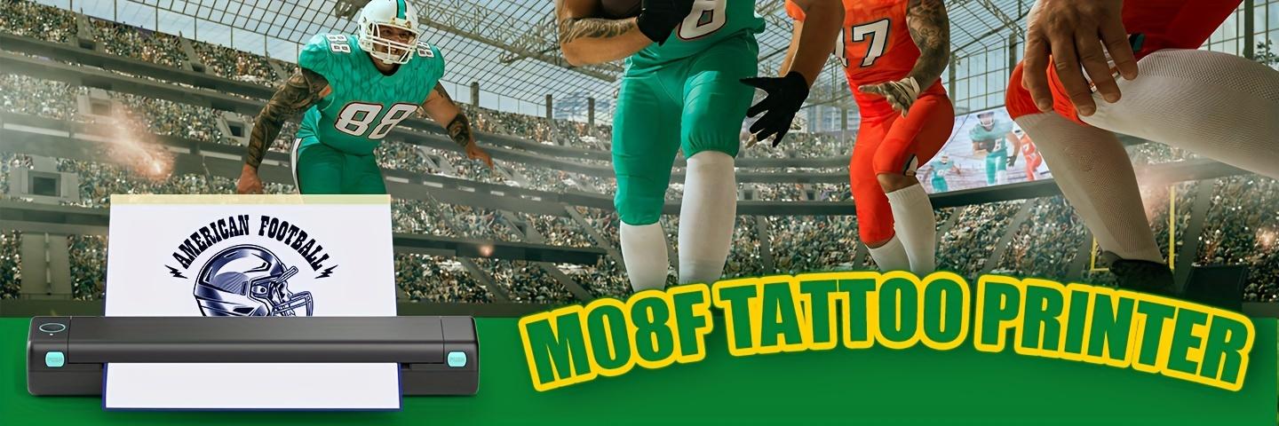 New Phomemo M08f Tattoo Transfer Printer Wireless A4 Thermal Advertising printing and drawing equipment