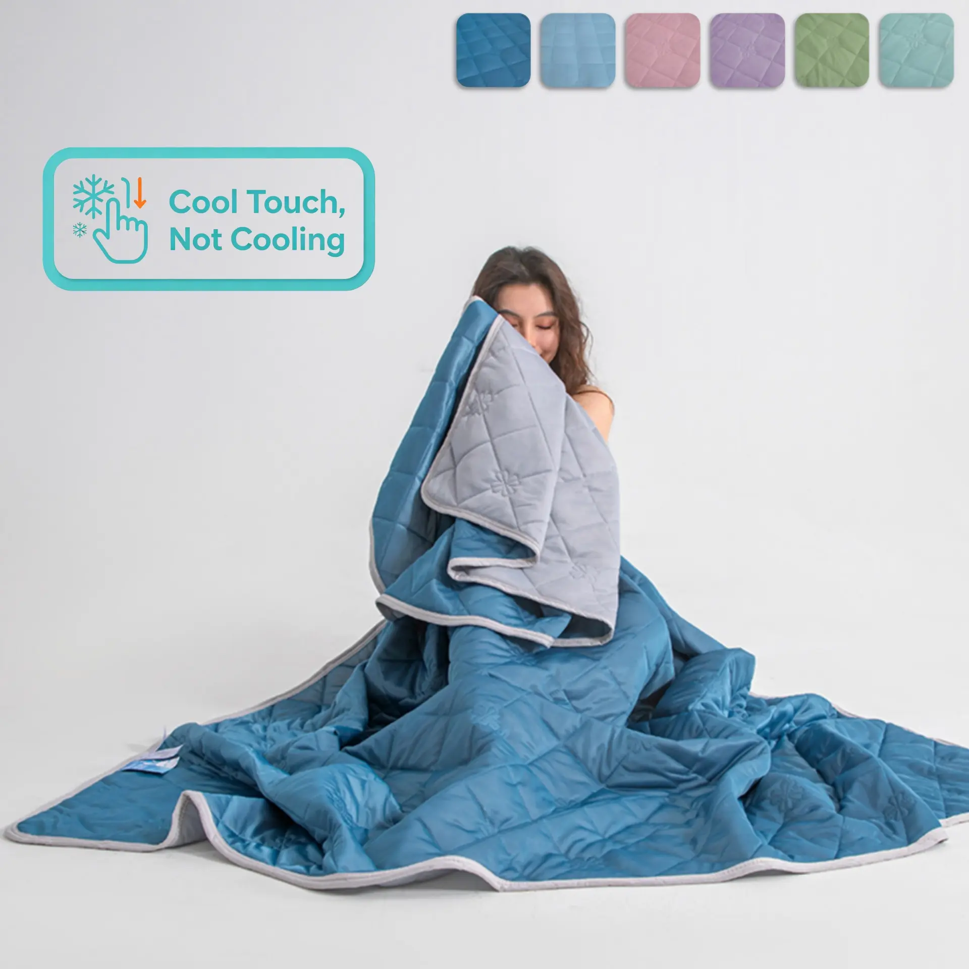 Cooling Summer Blanket, Lightweight Breathable Silky Soft Blanket, Comfortable Bedding for Home Office Travel, Perfect Gift for Loved Ones, Lightweight Cozy Blanket, Soft Comfy Blanket, Happy Blanket Gifts, Lightweight Blankets