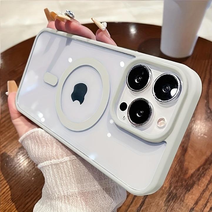 Phone Case - New Shock-Resistant Magnetic Case for Iphone 17, 16, 15, 14, 13, 12, 11 Pro Max, 14 Plus, X, Xs Max with Wireless Charging Hard Back Cover