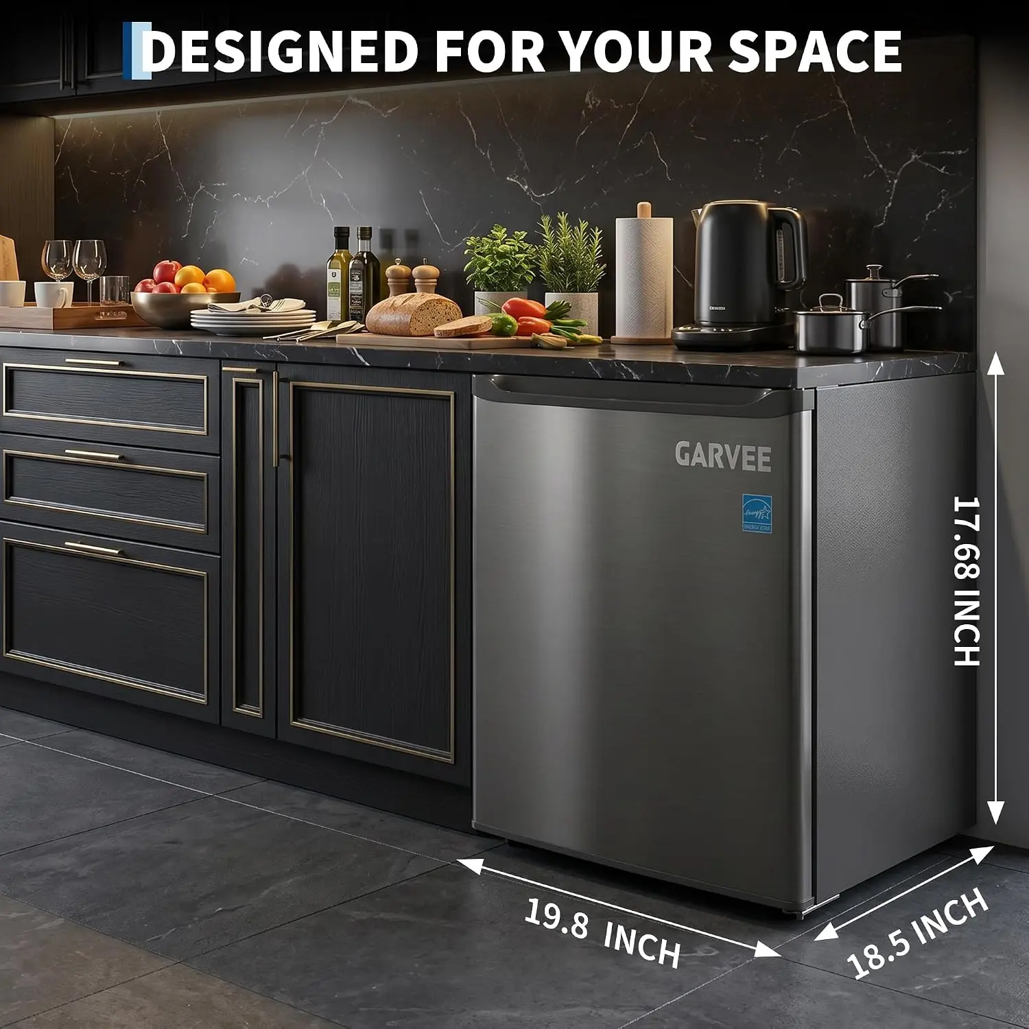 Compact Vertical Upright Freezer, Space-Saving Mini Deep Freezer for Home & Office, Convenient Storage for Frozen Foods, Versatile Design Suitable for All Rooms