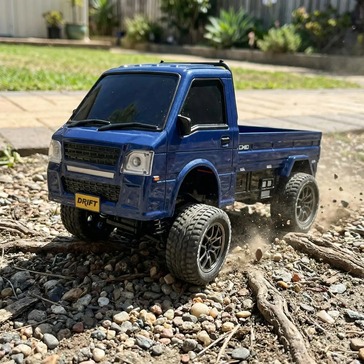 WPL D14 1/24 4WD RTR Remote Control Kei Truck, All-Terrain Off