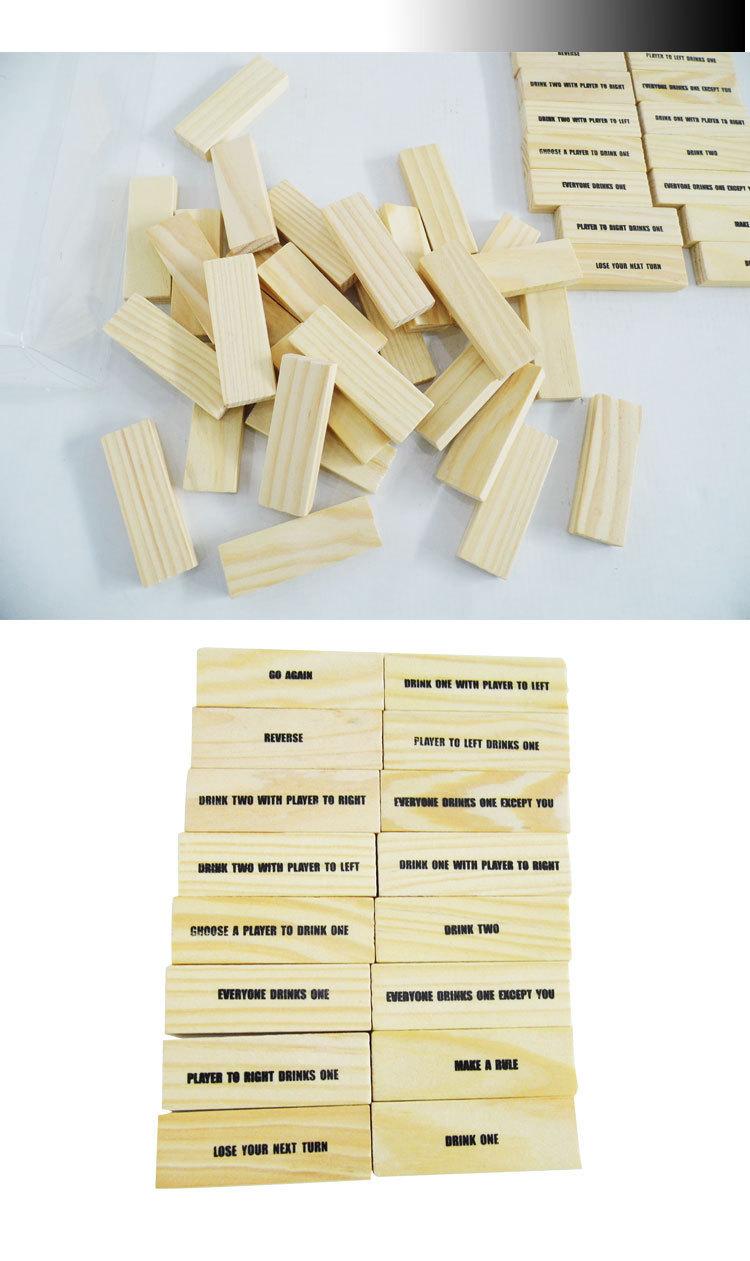 Drunken Tower Drinking Game with Shot Glasses, Stacking-tower game,Fun Stacking Challenge for Party, Holiday, and Game Night