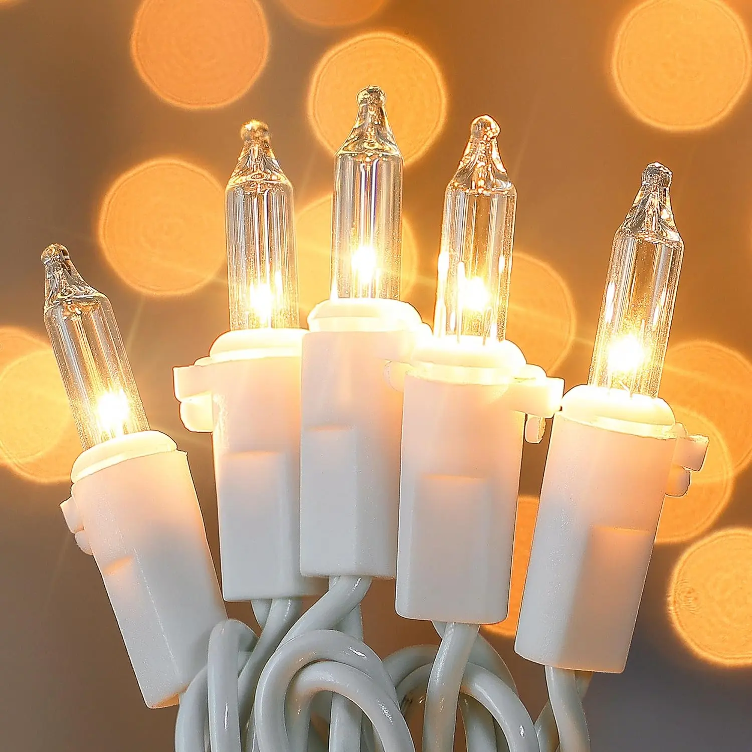 100 Count Clear Christmas Lights White Wire,23Feet Incandescent Clear Mini Lights, Connectable Indoor Outdoor Christmas Tree String Lights, Birthday, Holiday, Party, Wedding, Xmas,Warm Whitefidget toys
