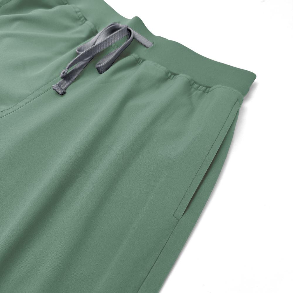 Women's Short Sleeve Quick-Dry Stretch Scrubs Care-related Scrub Suits and Gowns for Operating Rooms Suitable for Outpatient Clinics and Operation Assistance