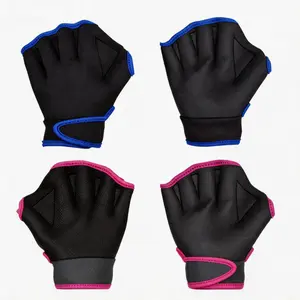 Webbed Swim Training Gloves, Enhance Swim Speed, Build Arm Strength, Ideal for Swimmers, Durable Design, Perfect for Daily Practice