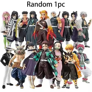 Demon Slayer Grandista Classic Standing Figure, Tanjiro & Nezuko Collectible Model, Random Gift Set, Perfect Birthday Present, Desktop Decor