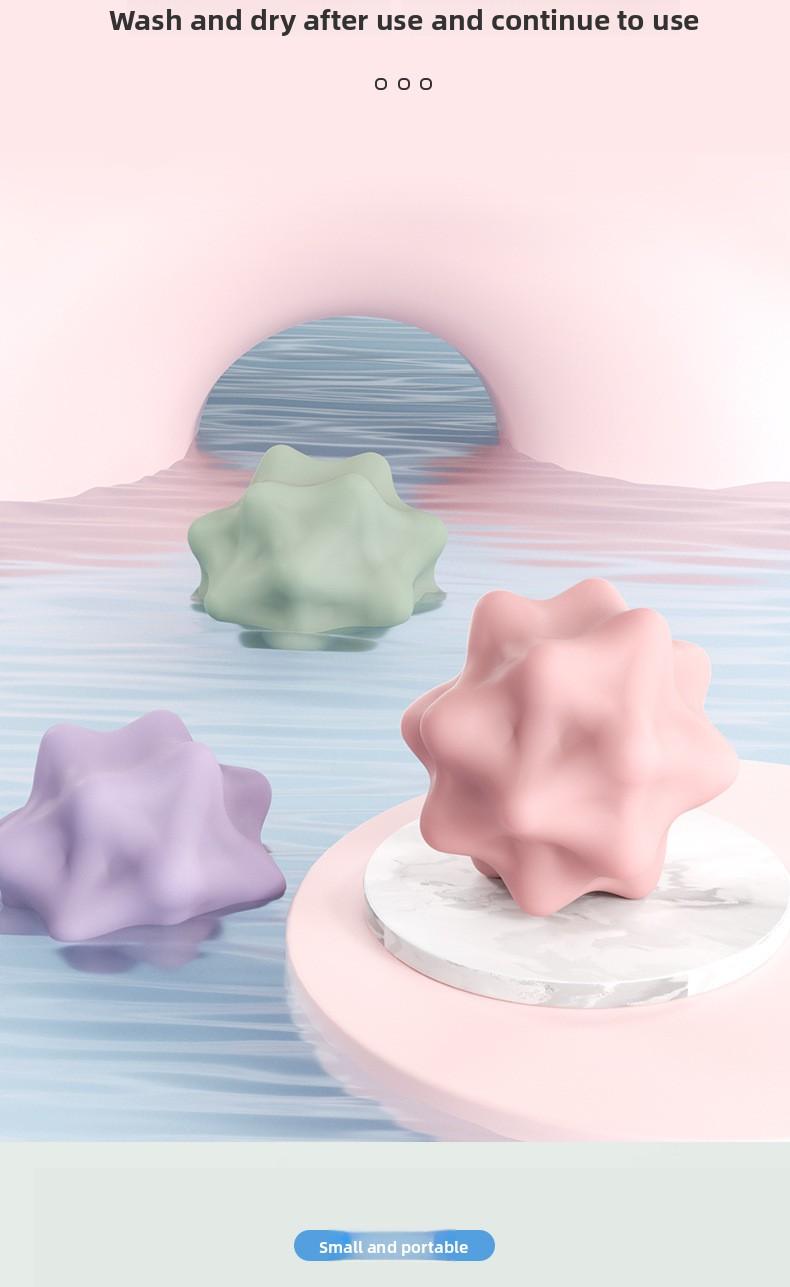 Fascia ball silicone lumbar and back muscle relaxation yoga ball neck and foot acupressure stimulation massage ball