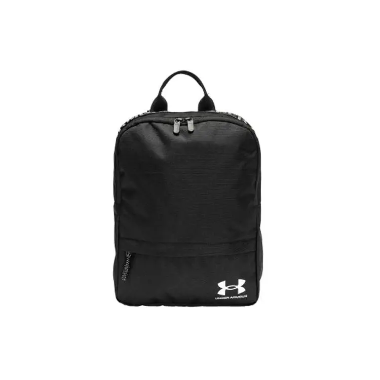 Under Armour Polyester Sporty Adjustable-Strap Backpack – Unisex Small Size in Black