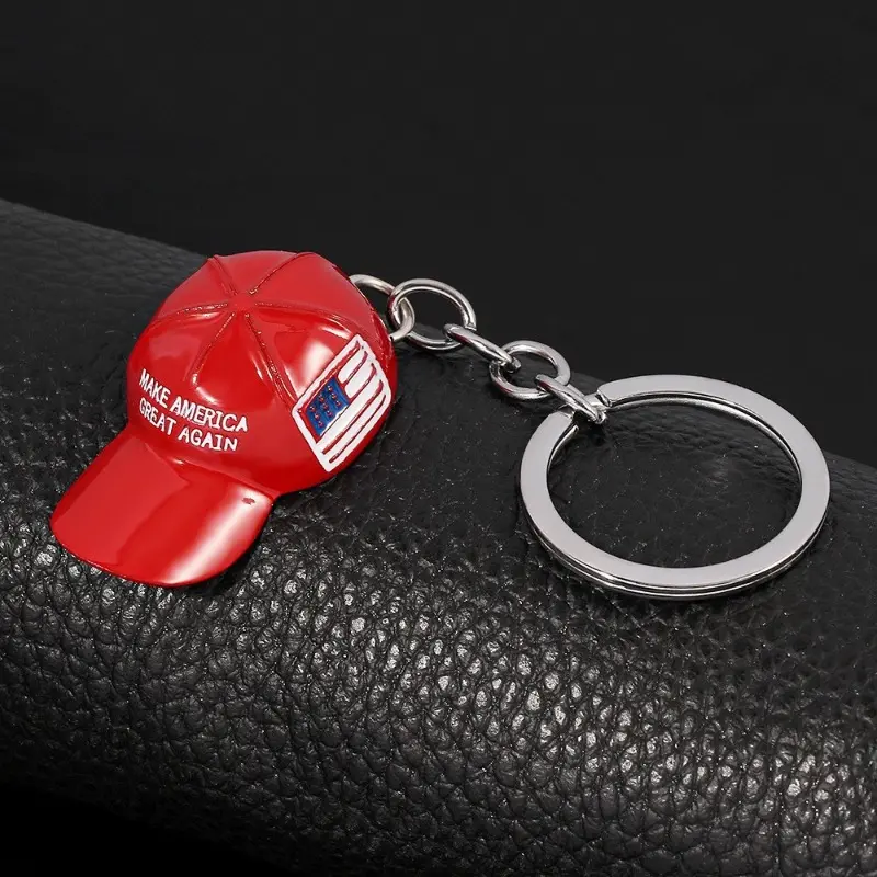 Unisex Hiphop Rock Baseball Cap Keychain - Casual Birthday Gift, Schoolbag/Car Pendant Decoration, Hipster Street Style Keychain for Players, Hipster Street Style Keychains