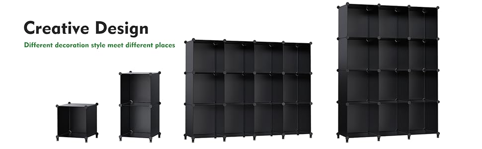 6-Cube Storage Organizer, Closet Organizer Storage Cabinet Shelf Bookcase Bookshelf with Metal Hammer, Storage Cubes Organizer Cabinet for Kids, Closet, Bedroom, Bathroom(11.8x11.8x11.8 inch)Black 6-Cube Storage Organizer, Closet Organizer Storage Cabinet Shelf Bookcase Bookshelf with Metal Hammer, Storage Cubes Organizer Cabinet for Kids, Closet, Bedroom, Bathroom(11.8x11.8x11.8 inch)Black