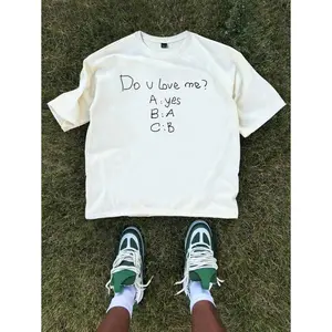 Manfinity Roghcode Men Casual Slogan Graphic Printed Crew Neck Short Sleeve T-Shirt, Summer, Back To School, Boyfriend Gift