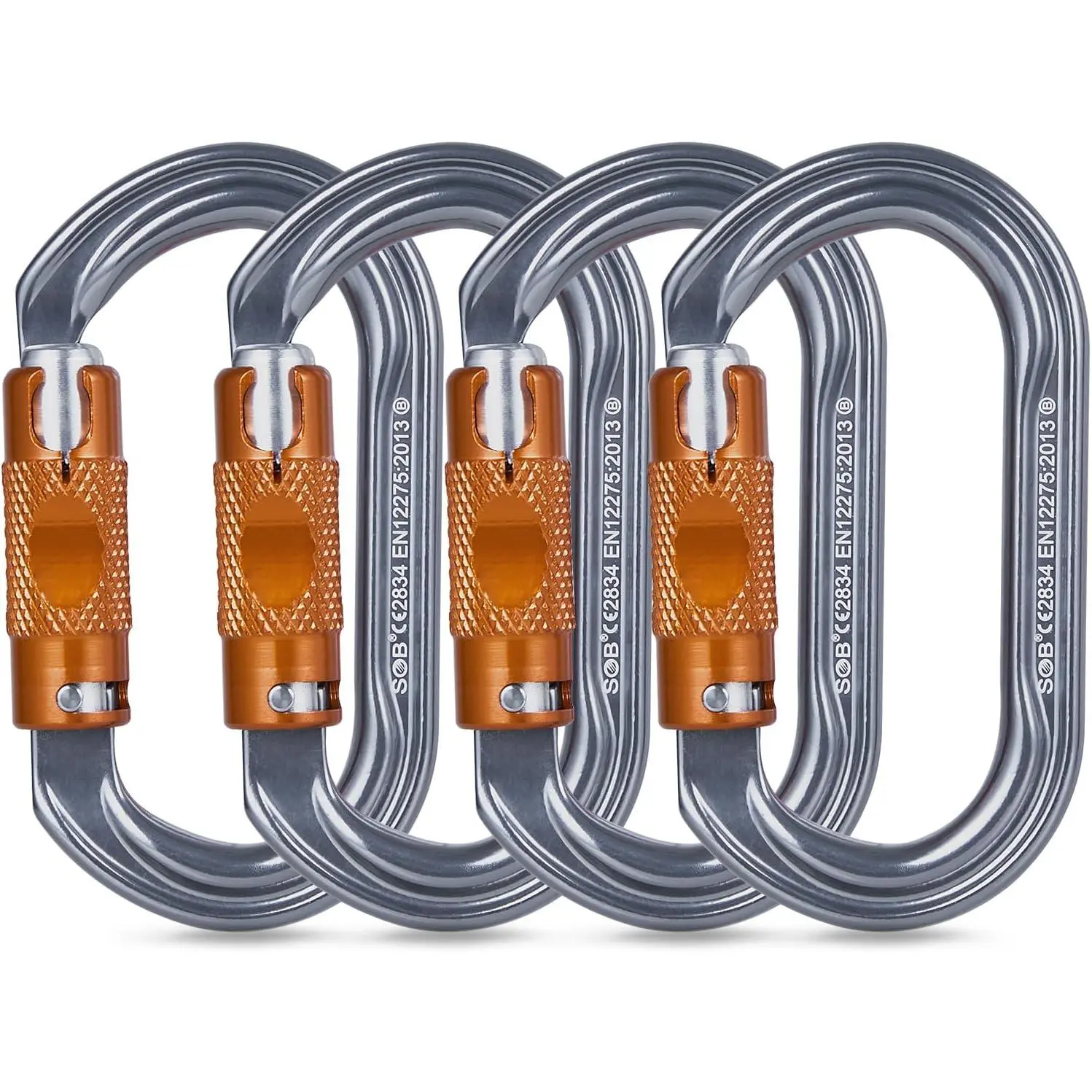 Heavy Duty Carabiner Clips -Auto Locking Climbing Carabiner, Indtrial Strength Climbing Hooks for Keychains, Outdoor Gear, Backpacks, Hiking & Camping