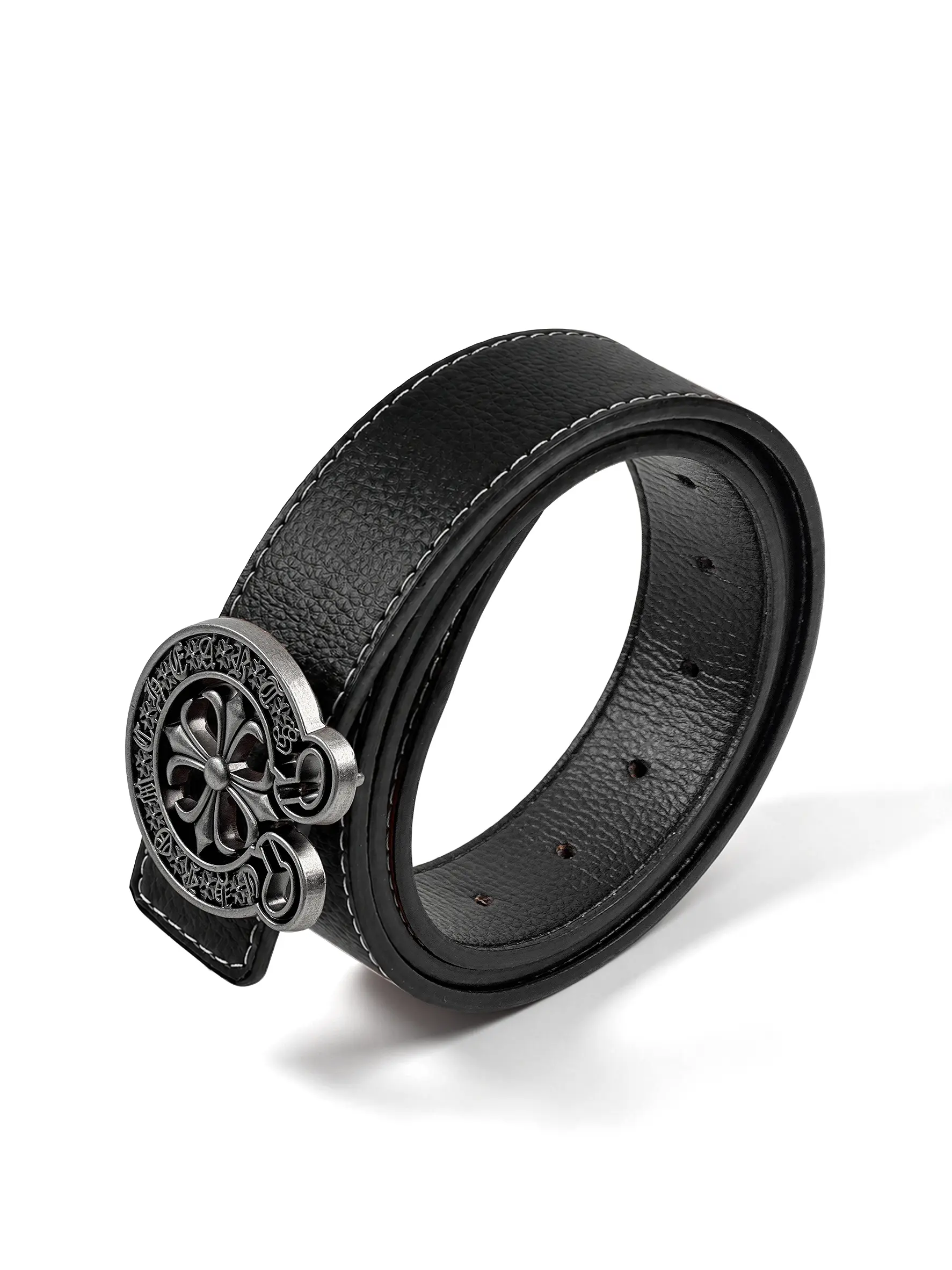 Men's All-Season Fashion Belt Premium Alloy Buckle, Universal Strap For Daily Travel Office Jean Matching