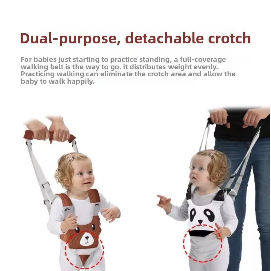 2026 New Adjustable Baby Walking Harness, Handheld Safety Support Strap for Toddlers & Infants