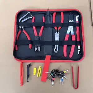 Automobile electrical terminal connector disconnector tool, plug connector disconnection tool, automotive universal electrical tools