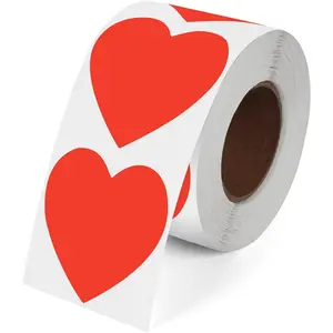Thermal Labels Vinyl 2 Inch Self-Adhesive  Stickers Roll  Printer  for QR Code DIY Logo Crafts Decoration 500 count
