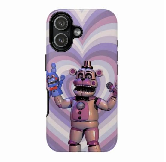 Five Nights at Freddys Tough Double-layer durable phone Cases For iPhone 17 16 15 14 13 12 Promax Pro Plus, hard shell protection ,Unique design,best Gift