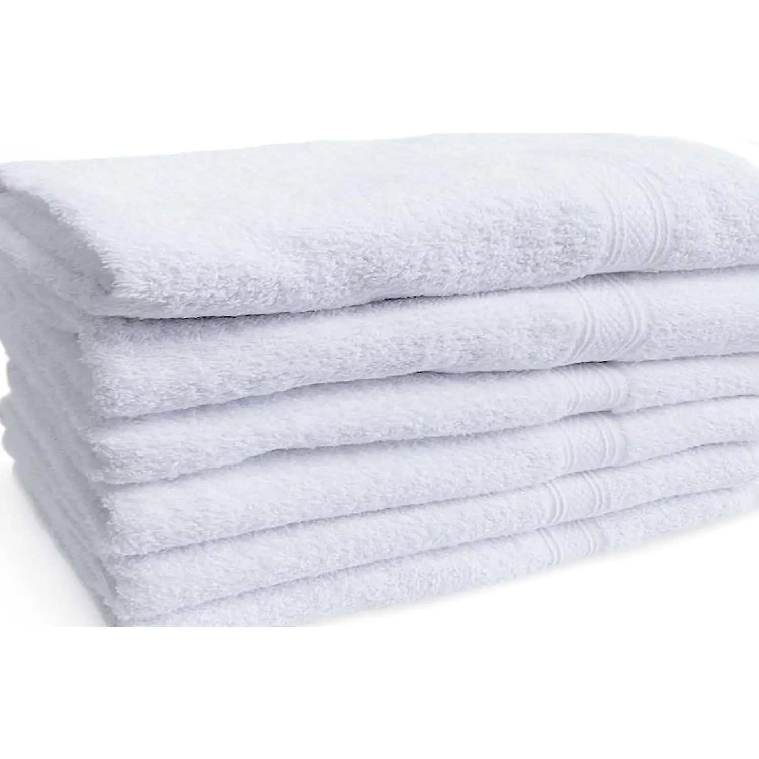 6 Pack 20"X40" Small Light Weight Gym Towels or Can be Used as Kids Bath Towels or Salon Towel, 100% Ring Spun Cotton Loops Sweat Towels Women's Hair Dry Towel
