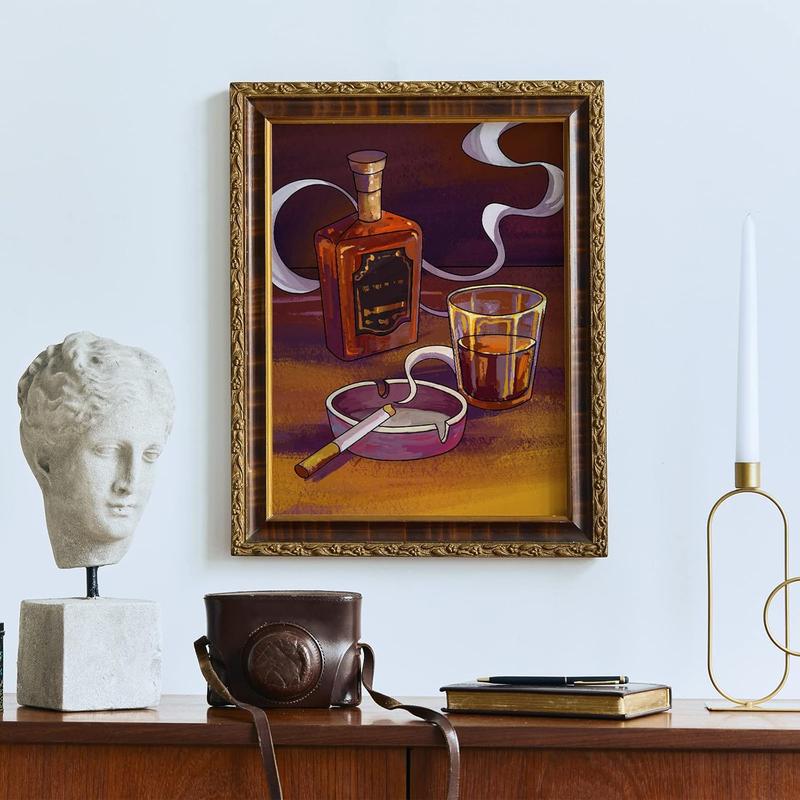 8x10 Canvas Painting Kit Pre Drawn Canvas for Painting for Adults Sip and  Kit for Adult's Date Night Party Favor Outdoor Acitivities Supplies