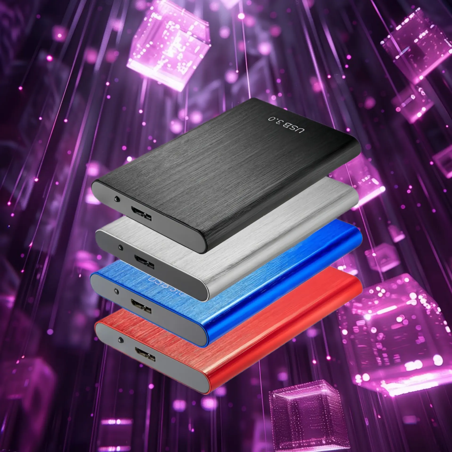 High Speed Slim Portable 2.5 Inch External SSD 1TB 2TB for Convenient Storage Expansion Upgrade