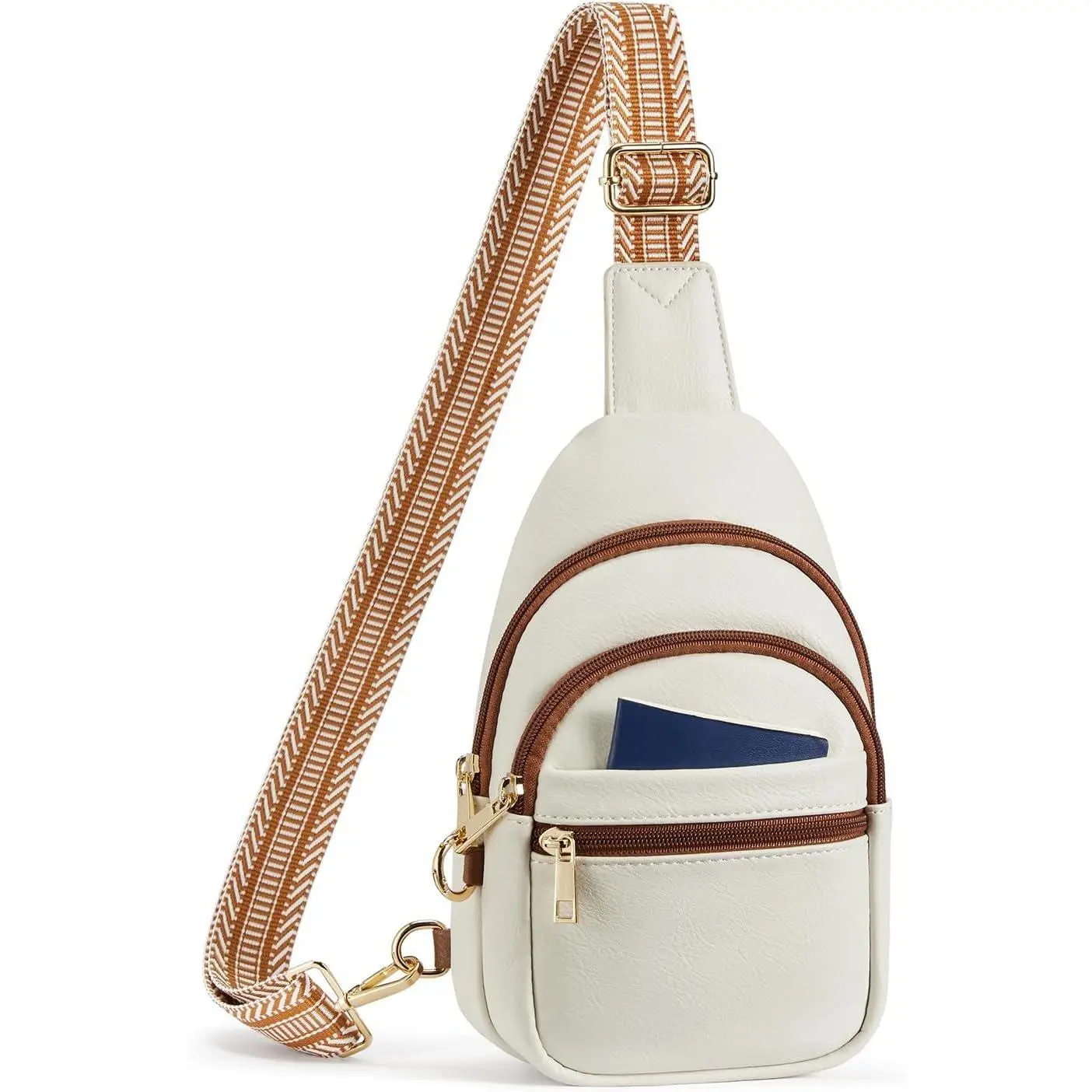 Anti  Small Sling Bag for Women and Men RFID Leather Crossbody Bags Fanny Pack Chest Bag Travel Purse Daypacks