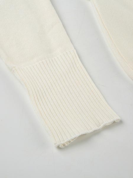 Women's Plain One Shoulder Sweater, Casual Long Sleeve Jumper for Fall & Winter, Women's Knitwear for Daily Wear