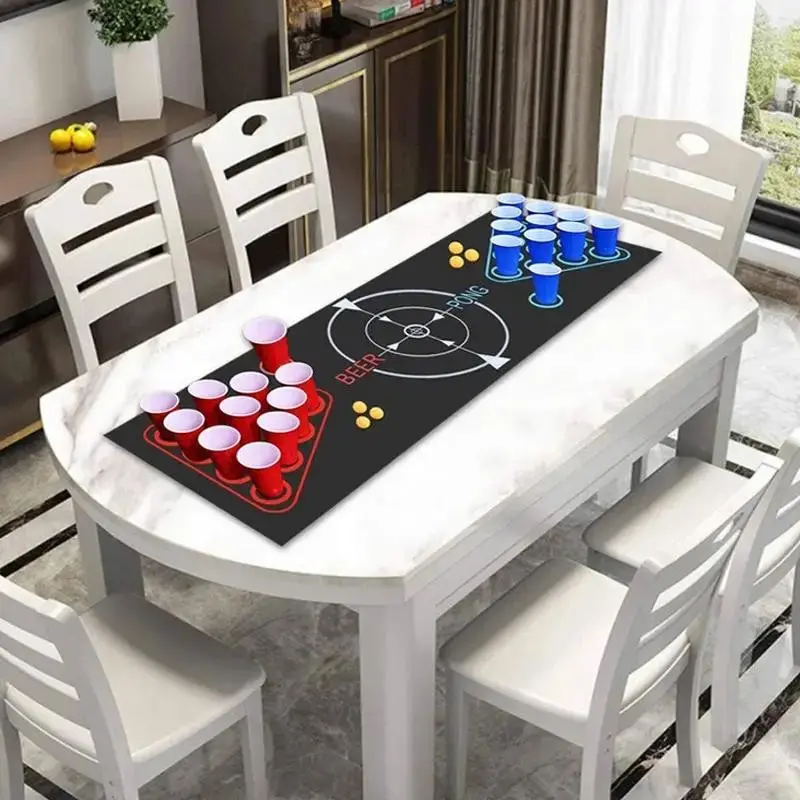 Adult Beverage Table Game Set, Ideal for Outdoor Parties, Camping, Backyard Fun, Festive Celebrations, No Electricity Required