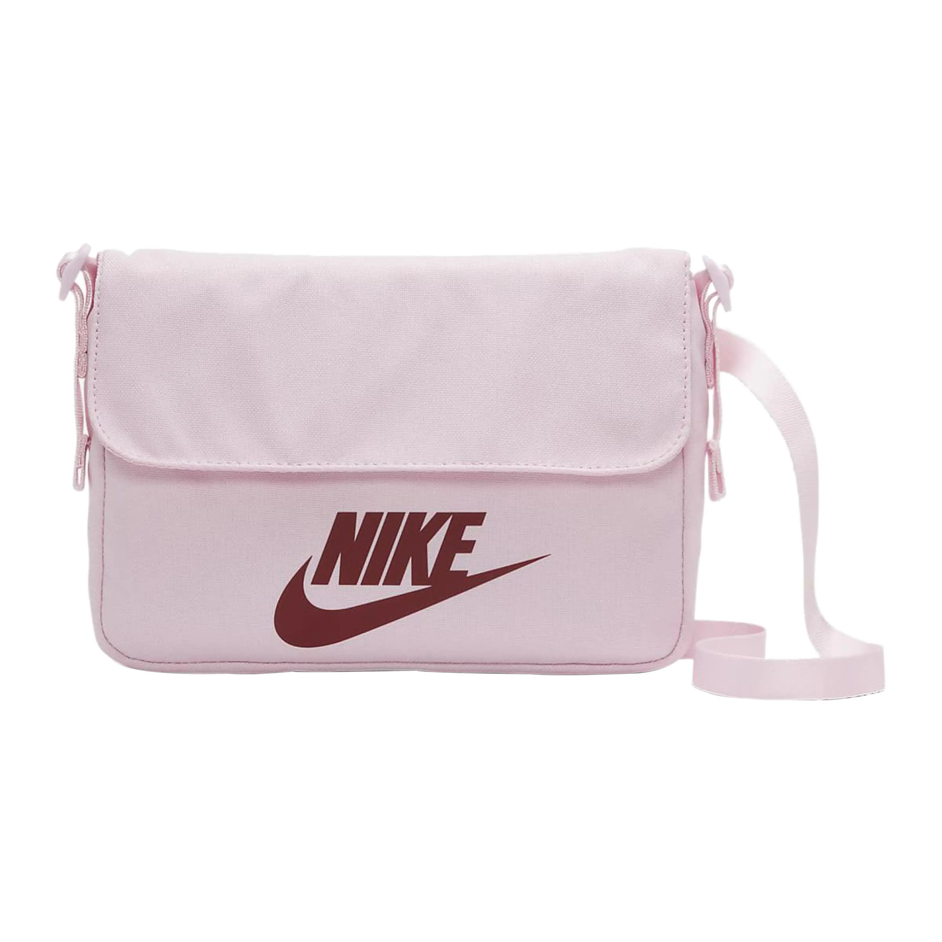 Nike Sportswear Futura 365 Crossbody Bag for Women, Casual Logo Design in Foam Pink