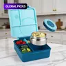 4-Compartment Bento Lunch Box with Soup Thermos, 1 Count Leakproof Insulated Lunch Container, Lunch Food Containers, Modern Portable Lunch Box for Home, Office and School #GLOBAL PICKS