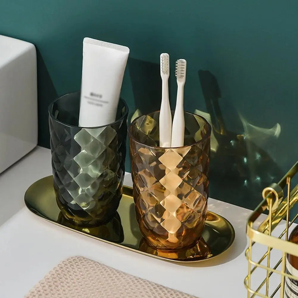 Brushing Toothpaste Cup Toothbrush Holder Cup Plastic Creative Simple Nordic Mug Toothbrush Cup Bathroom Home Decoration