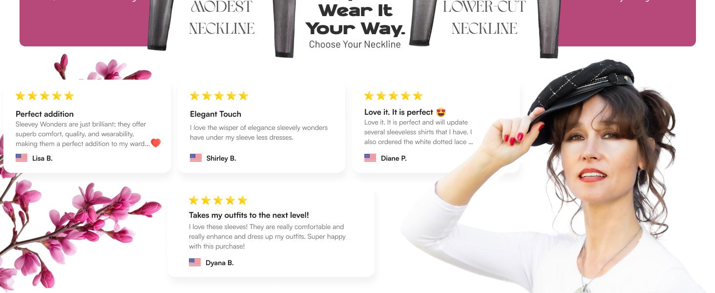 Women’s 3/4 Length Slip-On Mesh Sleeves – Sheer Reversible Arm Cover Up, Cooling Shrug Bolero for Dresses