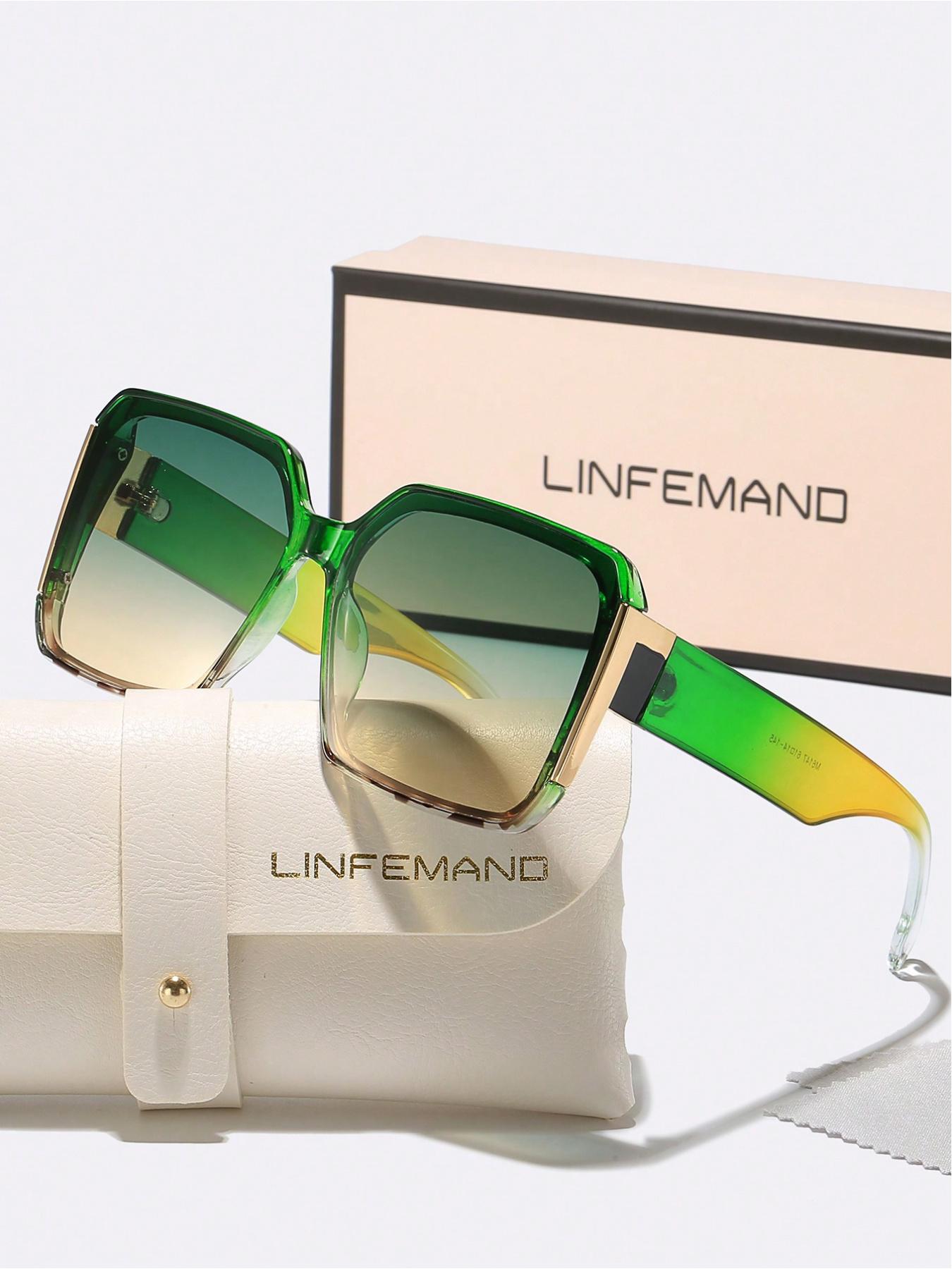 Unisex Fashionable All-match Tinted Lens Sunglasses, Trendy Casual Sunglasses for Everyday Use, Fashion Accessories for Outdoor Activities, Sun Protective Sunglasses