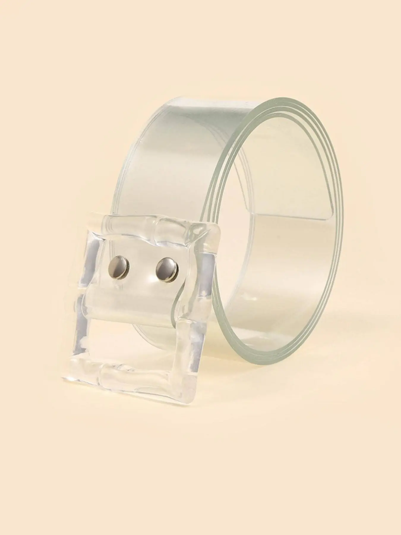 Transparent Belt for Women, Soft and Versatile, Simple and Stylish Design, Perfect for Everyday Wear, Unique Fashion Accessory