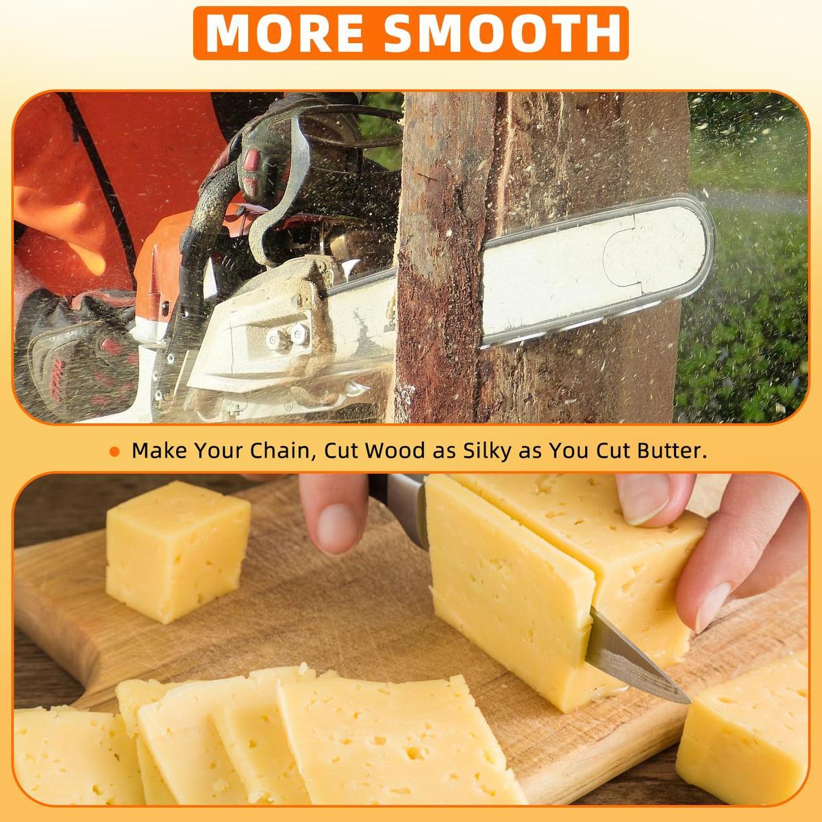 Electric Chainsaw Sharpener Kit, 3 in 1 Chainsaw File 180W Power Chain Saw Blade Sharpener Tool Titanium