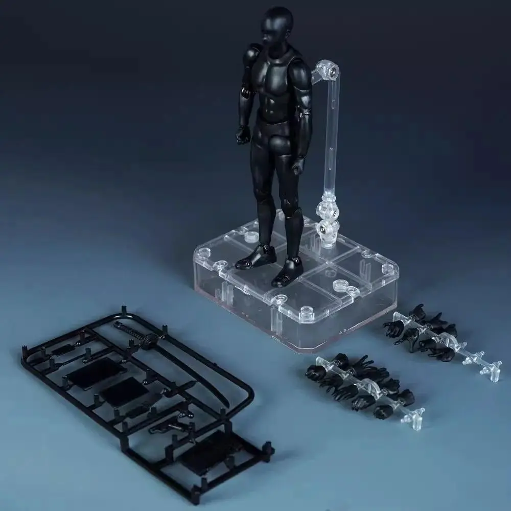 Movable Joints SH Figuarts Body Kun Action Figure Model, Movable Joints SH Figure for Artists, Painters, Drawing & Painting Gesture Display Stands, Plastic