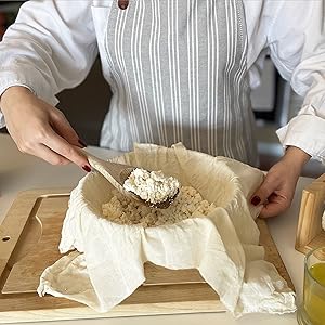 Cotton Farm Grade 100 XL Cheese Cloth 36x36 Inch 100% Unbleached Cotton Reusable with Finished Edges for Straining Cooking Cleaning