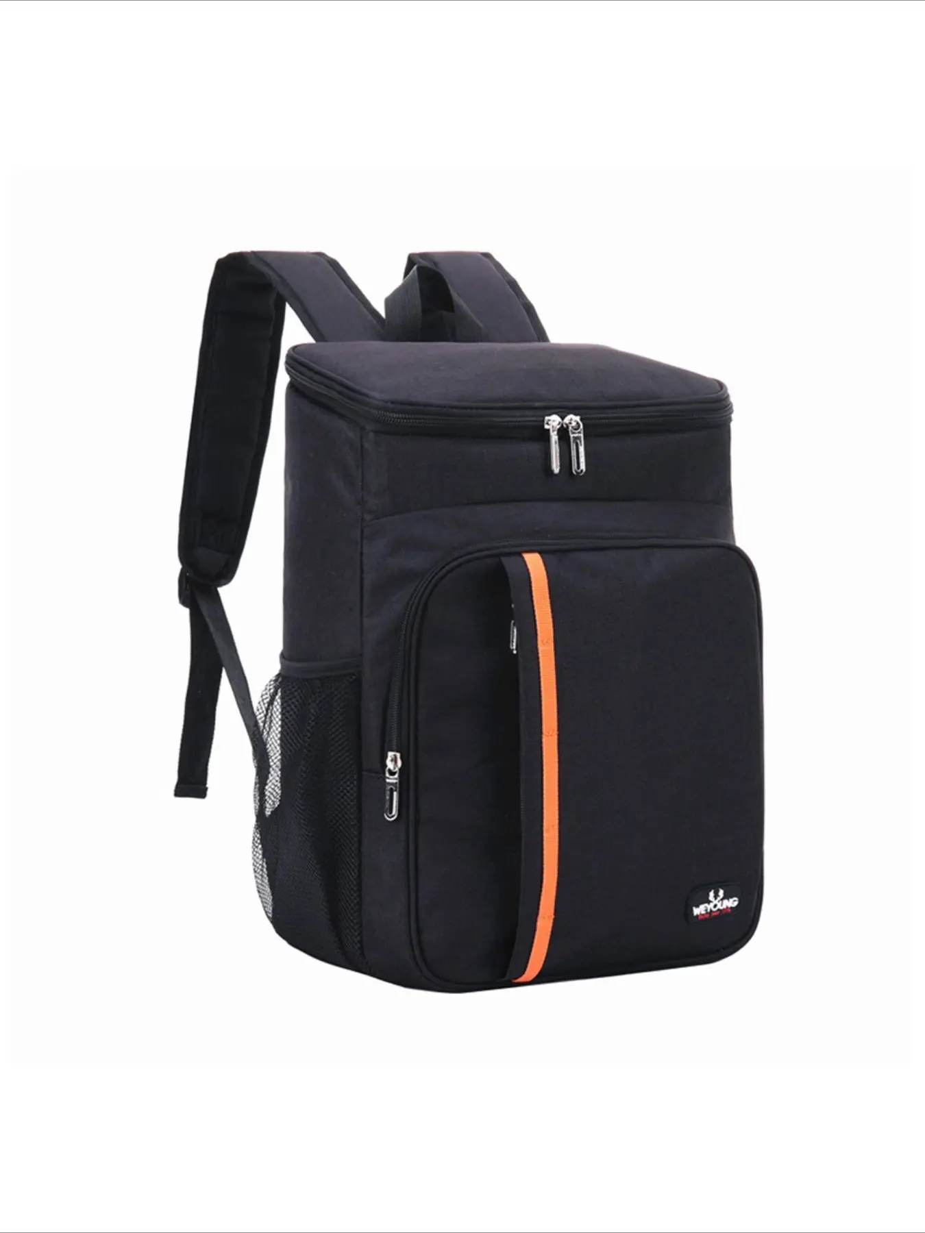 Insulated Cooler Backpack with Leakproof Aluminum Lining, Multi Pocket Thermal Backpack, Water Resistant Oxford Cooler Bag for Picnic Camping