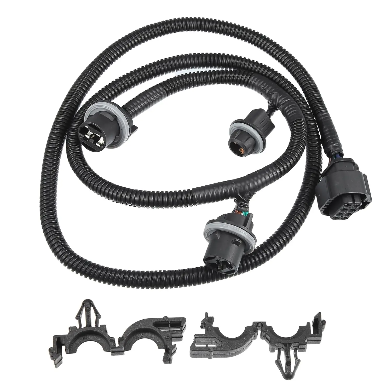 1set Driver Side Tail Lamp Wiring Harness for Chevrolet Silverado 1500 2014-2015 No.23141278 Tail Light Socket Wire Harness
